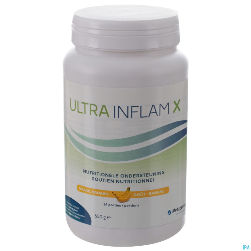 Ultra inflam x banaan   pot pdr   16842 metagenics