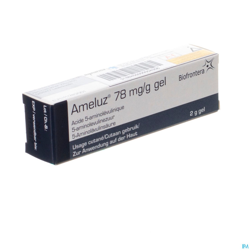 Ameluz 78 mg/g gel 2 gr