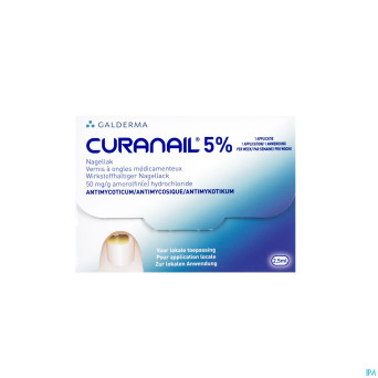 Curanail 5% vernis a ongles 2,5 ml