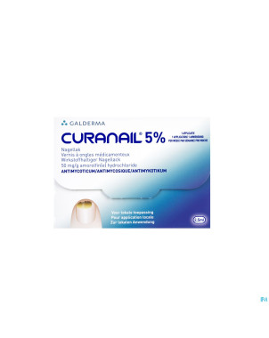 Curanail 5% vernis a ongles 2,5 ml