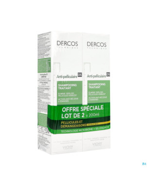 Vichy dercos a/pell chev. sec reno sh    200ml