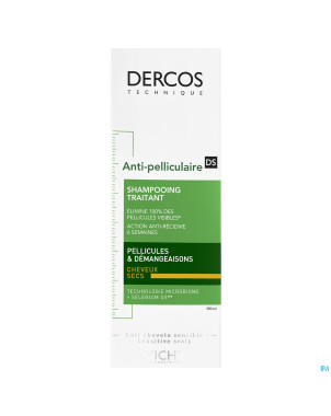 Vichy dercos a/pell chev. sec reno sh    200ml