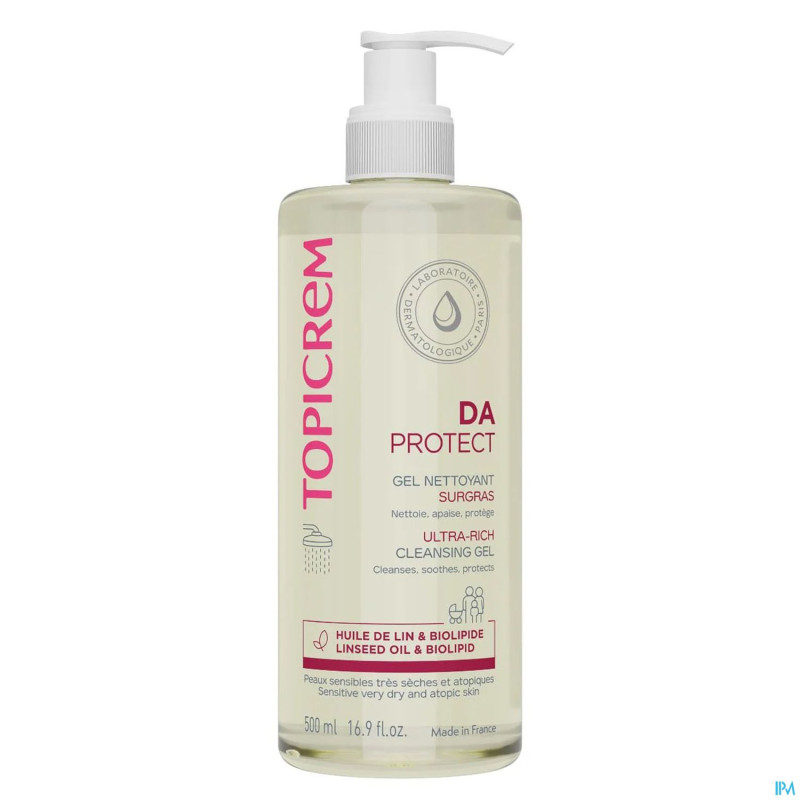 Topicrem da gel surgras    pompe 500ml