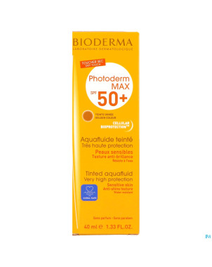Bioderma photoderm max aquafluide spf50+ dore 40ml