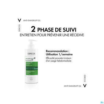 Vichy dercos a/pell chev. gras sh    390ml