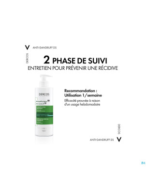 Vichy dercos a/pell chev. gras sh    390ml