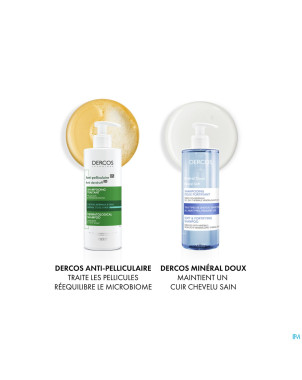 Vichy dercos a/pell chev. gras sh    390ml
