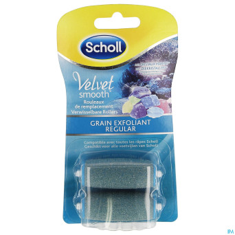 Scholl velvet smooth expr.pedi 2roul.crist.diamant