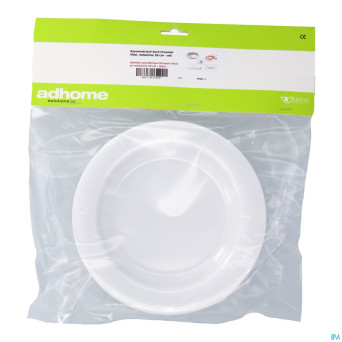 Assiette asym.vital melam.20cm blanche    advys