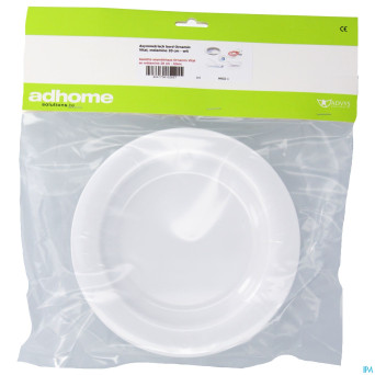 Assiette asym.vital melam.20cm blanche    advys