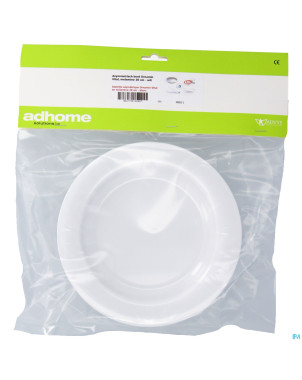 Assiette asym.vital melam.20cm blanche    advys