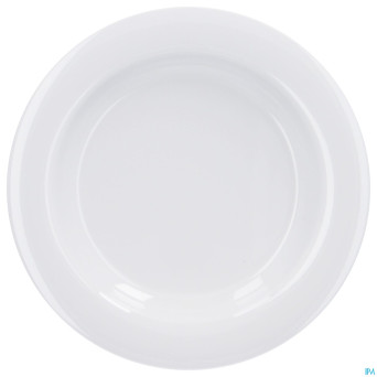 Assiette asym.vital melam.20cm blanche    advys