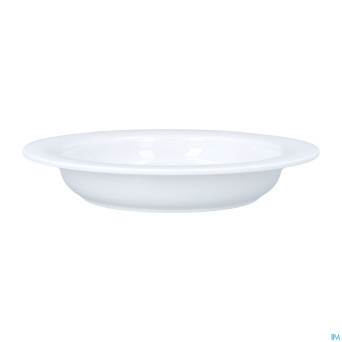 Assiette asym.vital melam.20cm blanche    advys