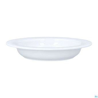 Assiette asym.vital melam.20cm blanche    advys