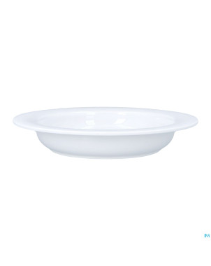 Assiette asym.vital melam.20cm blanche    advys