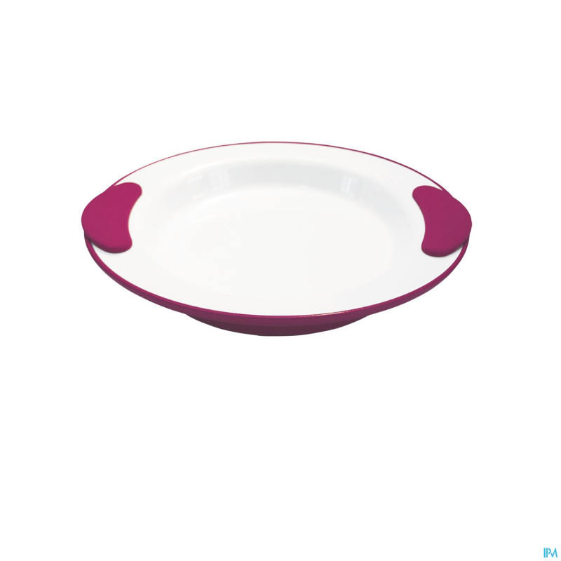 Assiette chauffante thermo 25,5cm cassis    advys