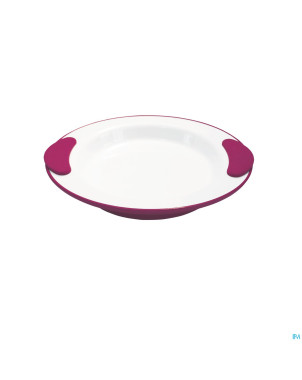 Assiette chauffante thermo 25,5cm cassis    advys