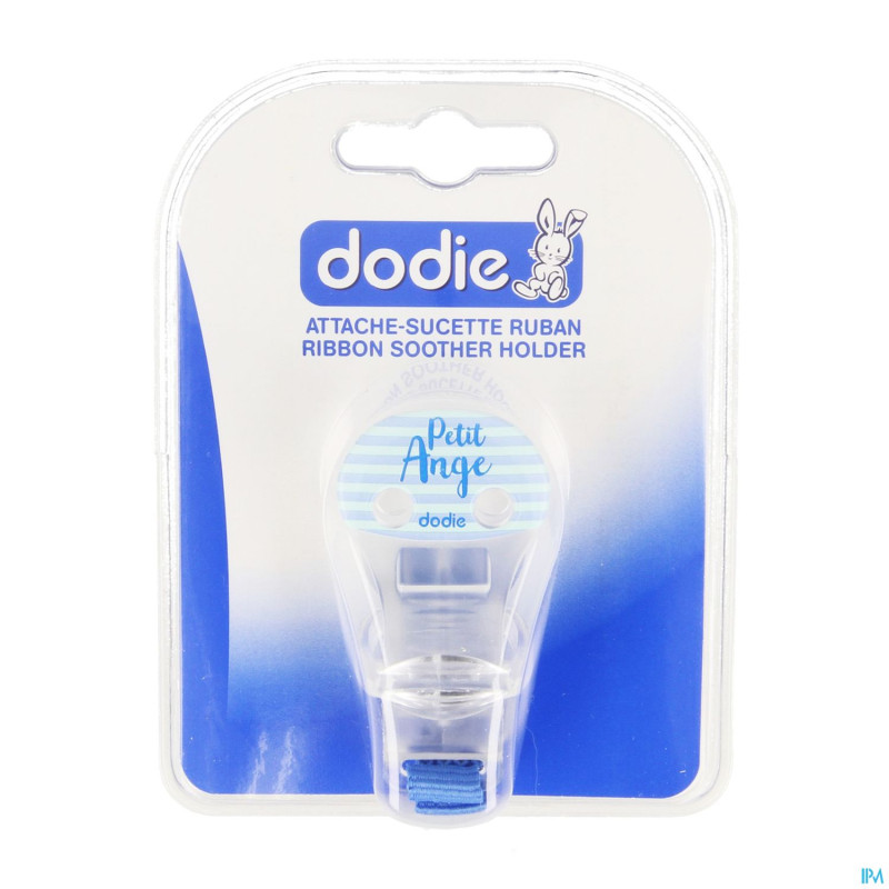 Dodie attache sucette ruban decore