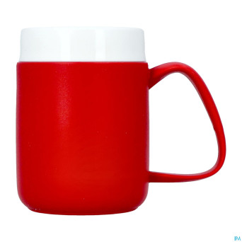 Gobelet isolant 1 anse thermo rouge 320ml    advys