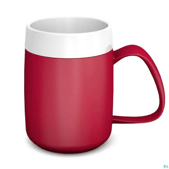 Gobelet isolant 1 anse thermo rouge 320ml    advys