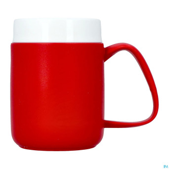 Gobelet isolant 1 anse thermo rouge 320ml    advys