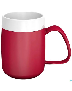 Gobelet isolant 1 anse thermo rouge 320ml    advys