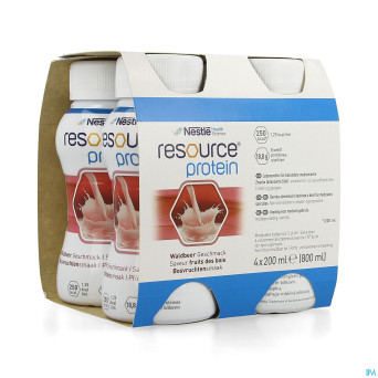Resource protein fruits des bois 4x200ml