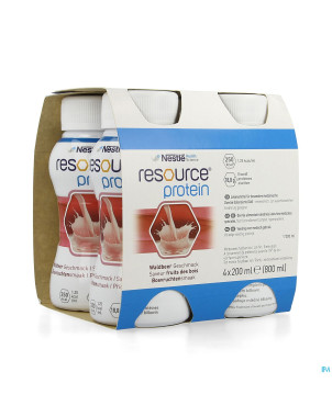 Resource protein fruits des bois 4x200ml