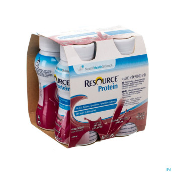 Resource protein fruits des bois 4x200ml