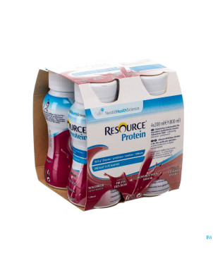 Resource protein fruits des bois 4x200ml