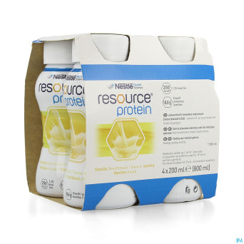 Resource protein vanille    4x200ml