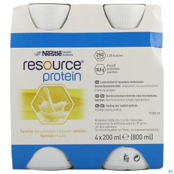 Resource protein vanille    4x200ml