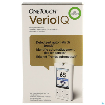Onetouch verio iq systeme surveillance glycemie