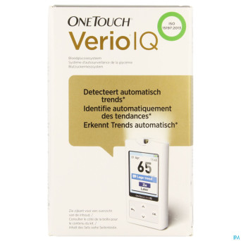 Onetouch verio iq systeme surveillance glycemie
