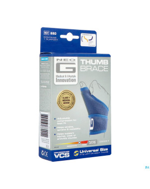 Neo-g bandage pouce-poignet + reforcement    advys