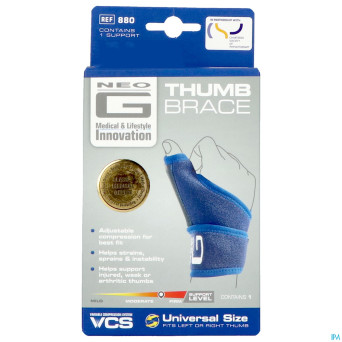 Neo-g bandage pouce-poignet + reforcement    advys
