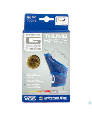 Neo-g bandage pouce-poignet + reforcement    advys