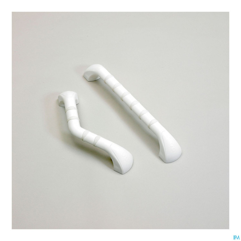 Barre appui plast a/derap.prima blanc 30cm   advys