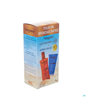 Bergasol milk ip30 + creme after -50%