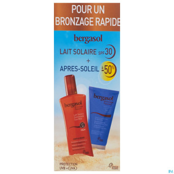 Bergasol milk ip30 + creme after -50%