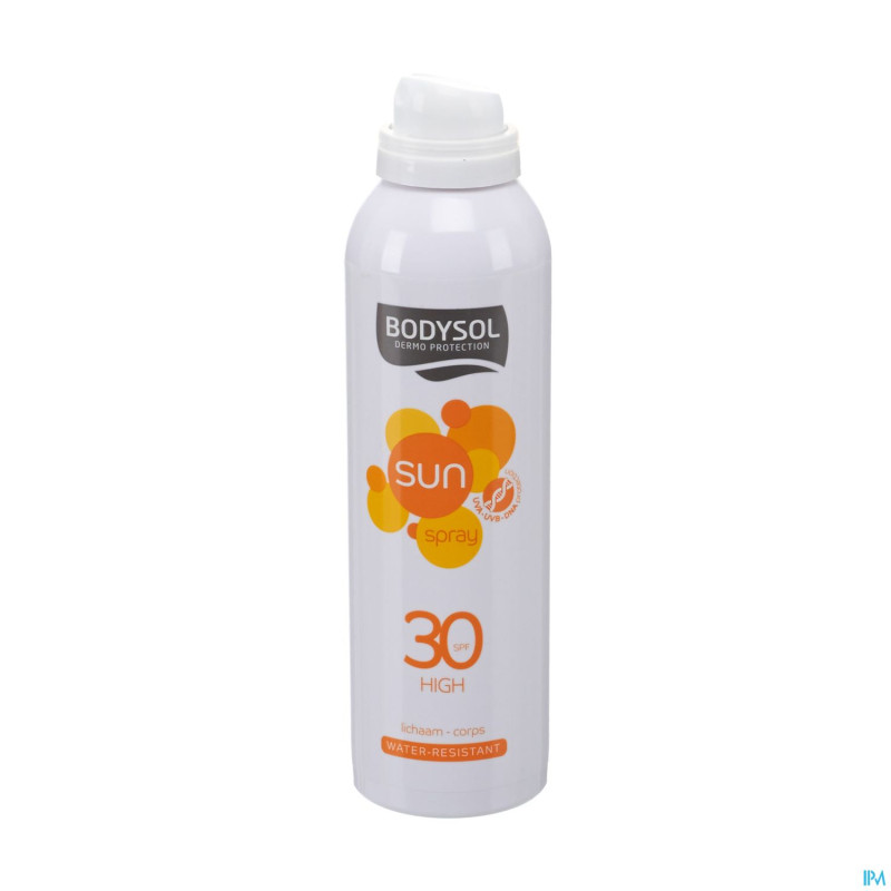 Bodysol sun aerosol ip30  150ml new