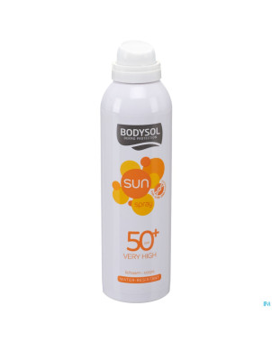 Bodysol sun aerosol ip50+  150ml new