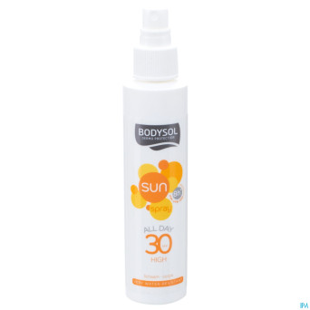 Bodysol sun spray ip30 1 day 150ml new