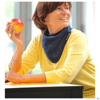 Bavoir bandana adulte bleu fonce    advys