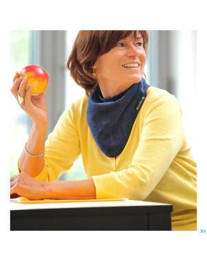 Bavoir bandana adulte bleu fonce    advys