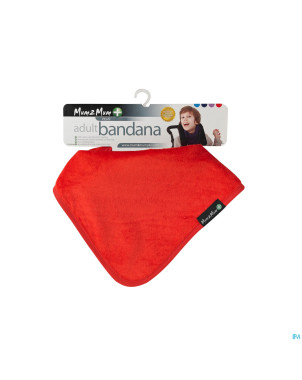 Bavoir bandana adulte rouge    advys