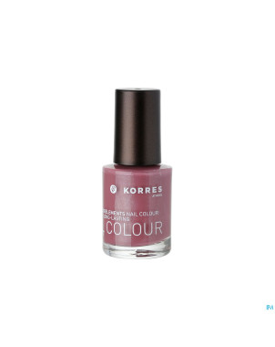 Korres km nail colour 77 delicate violet 10ml