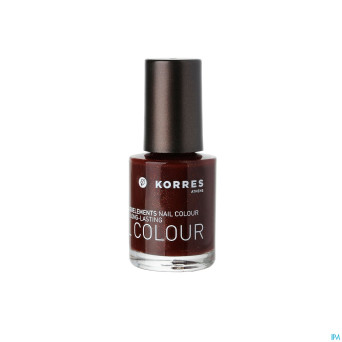 Korres km nail colour 54 sparkly red 10ml