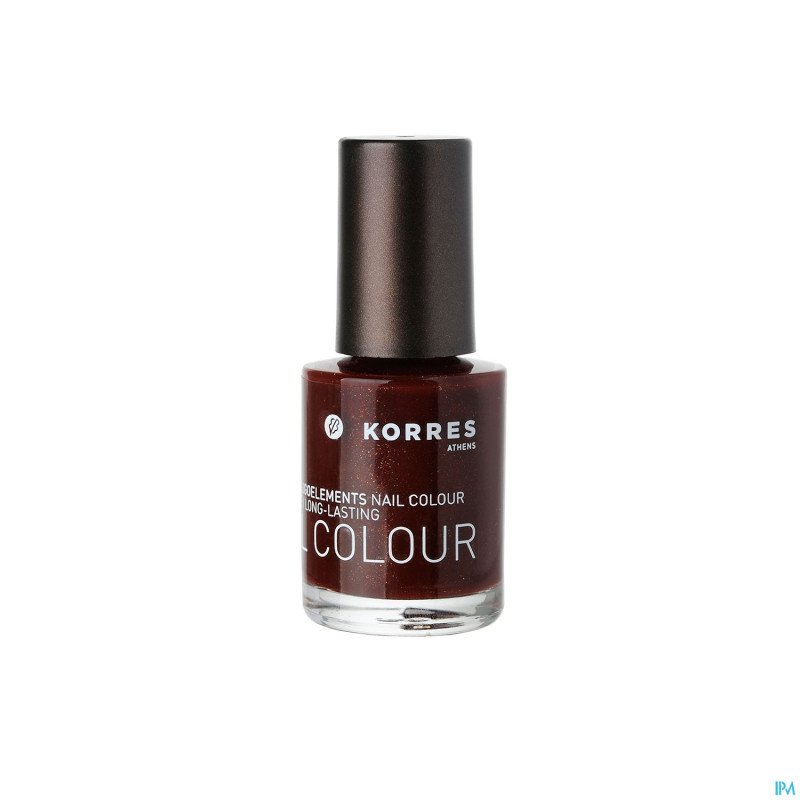 Korres km nail colour 54 sparkly red 10ml