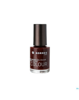 Korres km nail colour 54 sparkly red 10ml